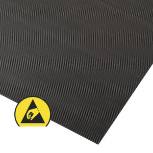 754 Rib ‘n’ Roll™ ESD 3 mm fine rib, Anti-slip mat, anti-slip werkvloermatten