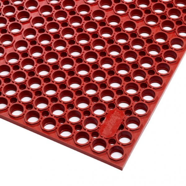 563 Sanitop Deluxe RED, Anti-slip mat, werkvloermatten, keuken anti-slip, horeca mat, anti-slip horeca