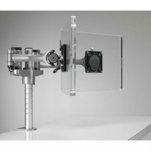 Wishbone dual monitorarm