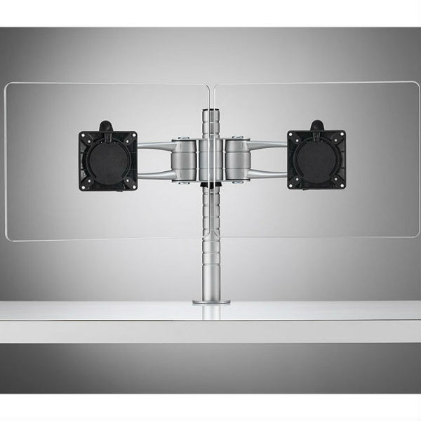 Wishbone dual monitorarm