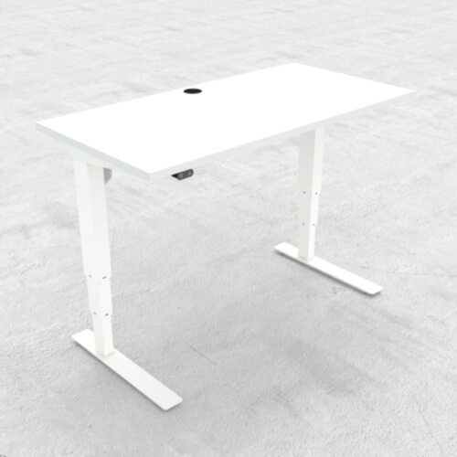 CS37- 100x60 cm - Compact zit sta bureau - Ergotech